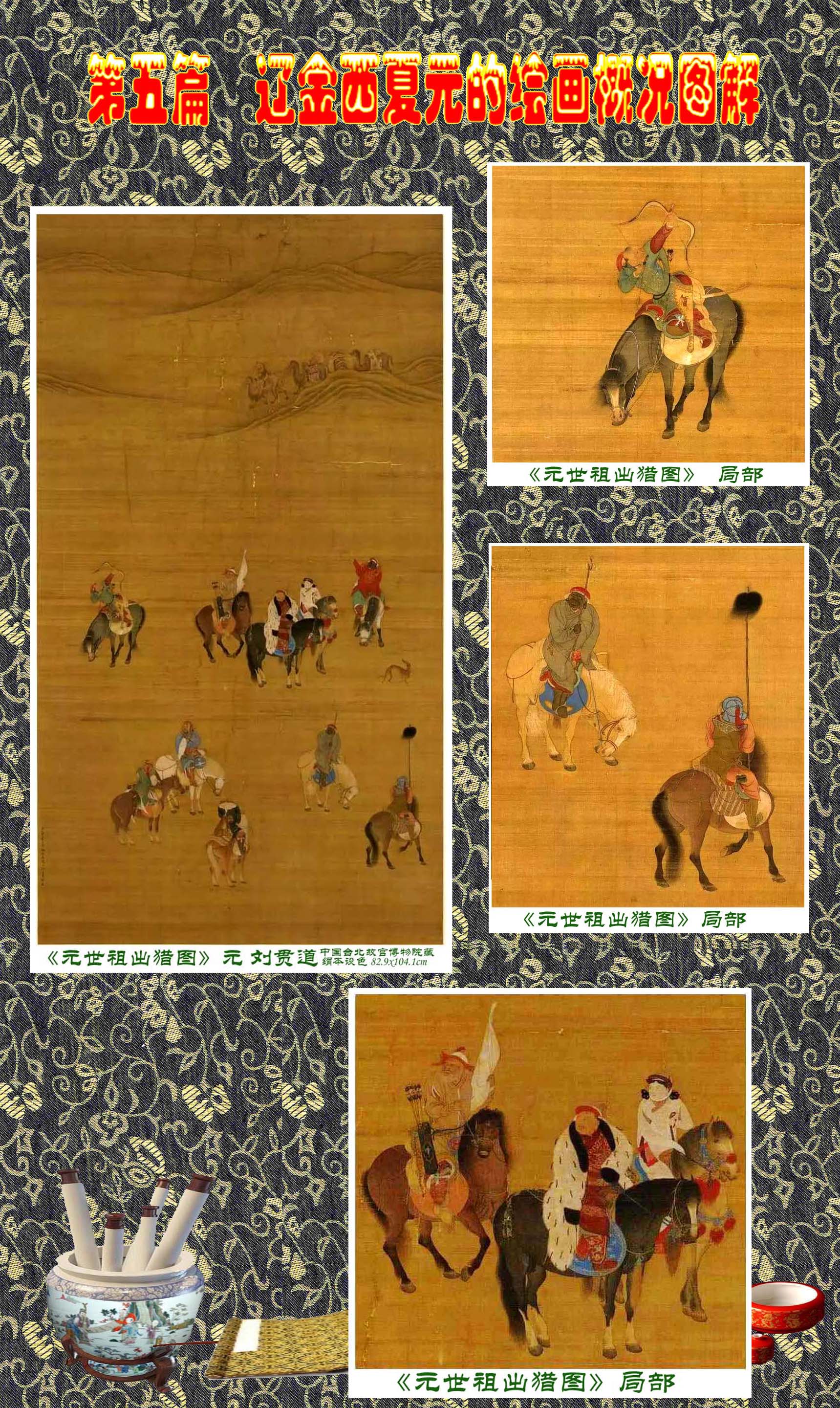 顾绍骅编辑中国画知识普及版第五篇辽金西夏元的绘画概况下一