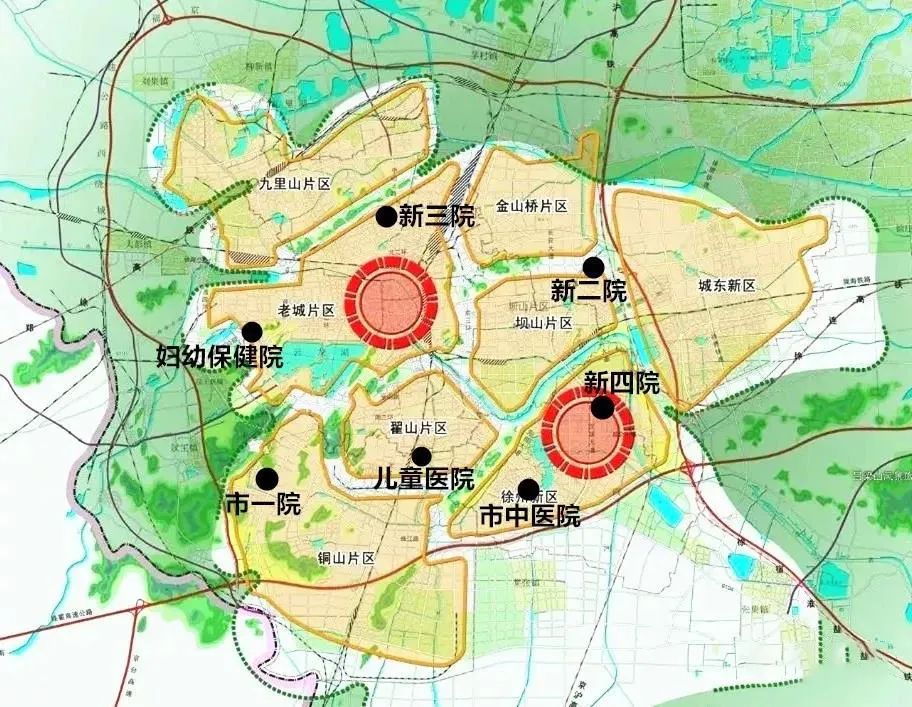 282亩，2000个床位！徐州市儿童医院新院选址在这里