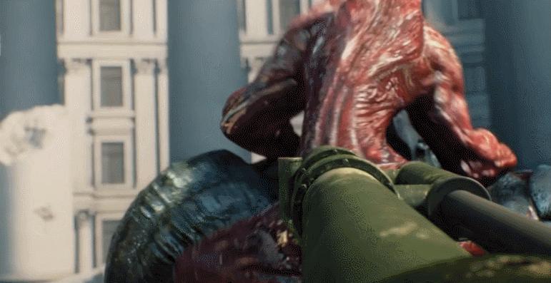 《生化危机》诅咒暴君全系列最强的生化兵器之一战场上的人形坦克