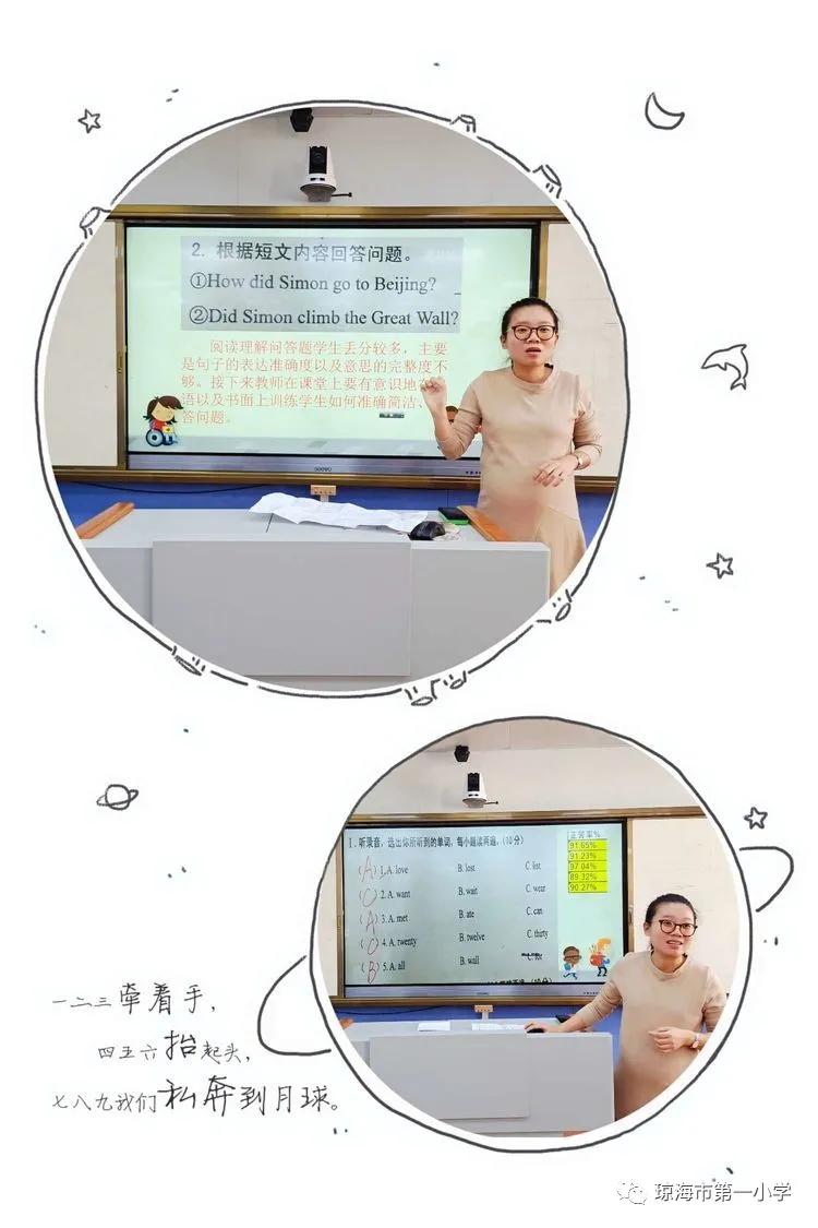 精准分析明学情,多措并举促提升——琼海市第一小学英语组期中考试分析暨英语教学经验分享会