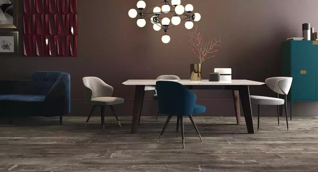 觉得地板土气,木地板感觉不好看