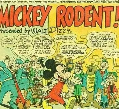 ComicsComix一个字母的区别让米奇酗酒，米妮嗑*肥药减**搞外遇？