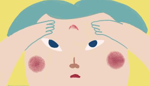 脸上不同部位长痘对应器官有问题,脸上长痘部位对应内脏