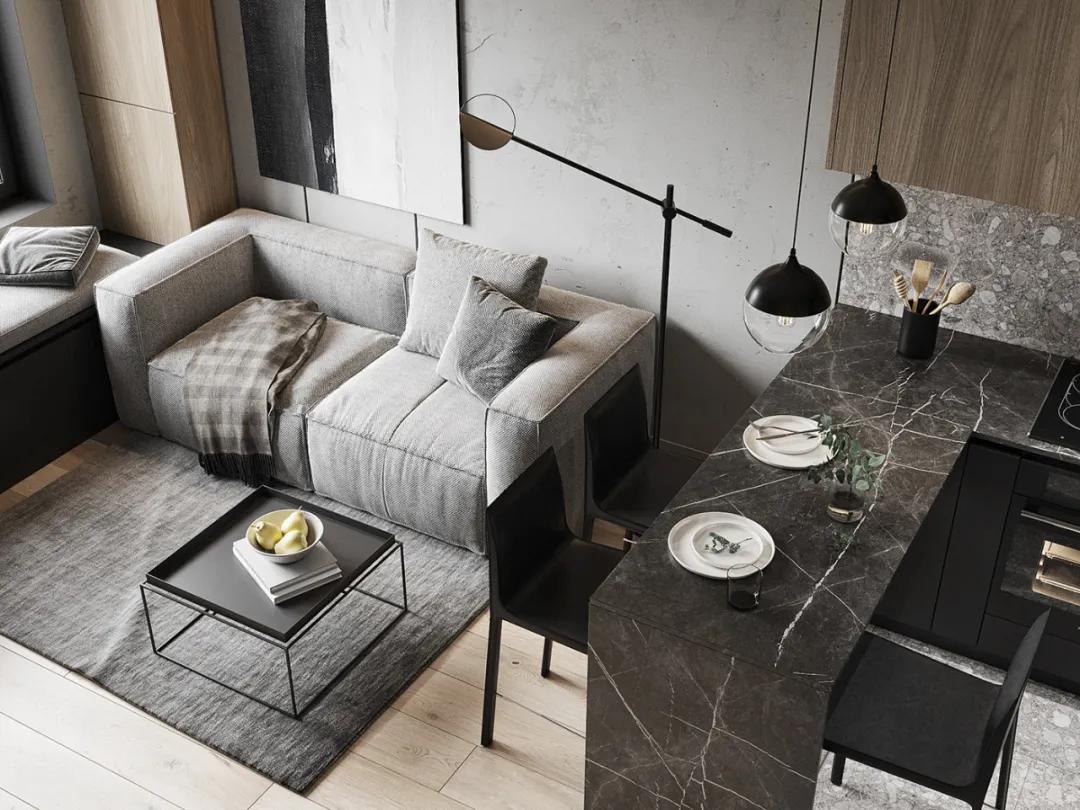 客厅装修设计高级感大气,客厅极简高级感设计