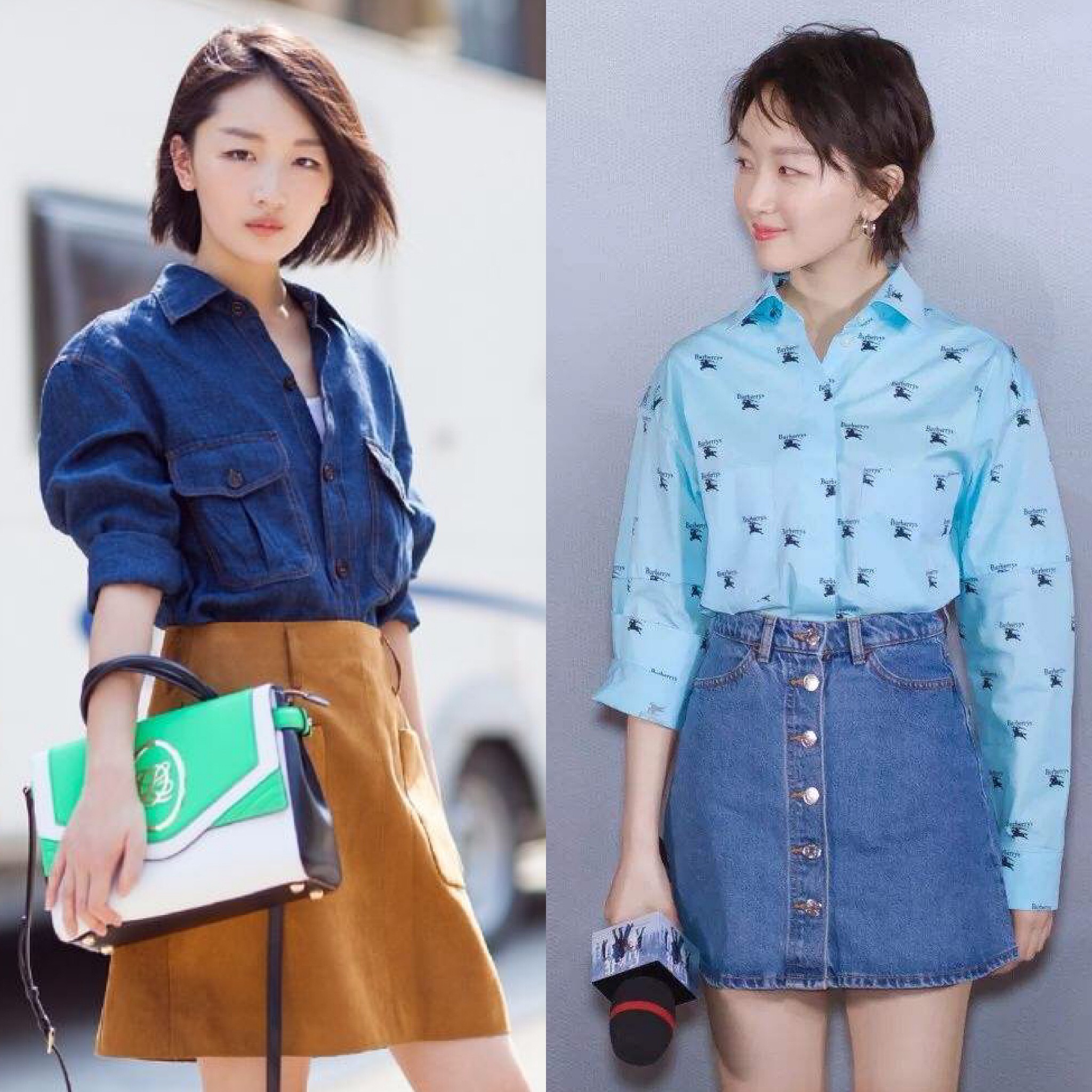 又矮又瘦的身材怎样穿衣搭配?来跟周冬雨学穿搭,时髦又显高