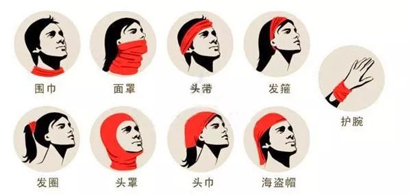 中国大妈丝巾五角星,中国大妈的丝巾从来不会让人失望