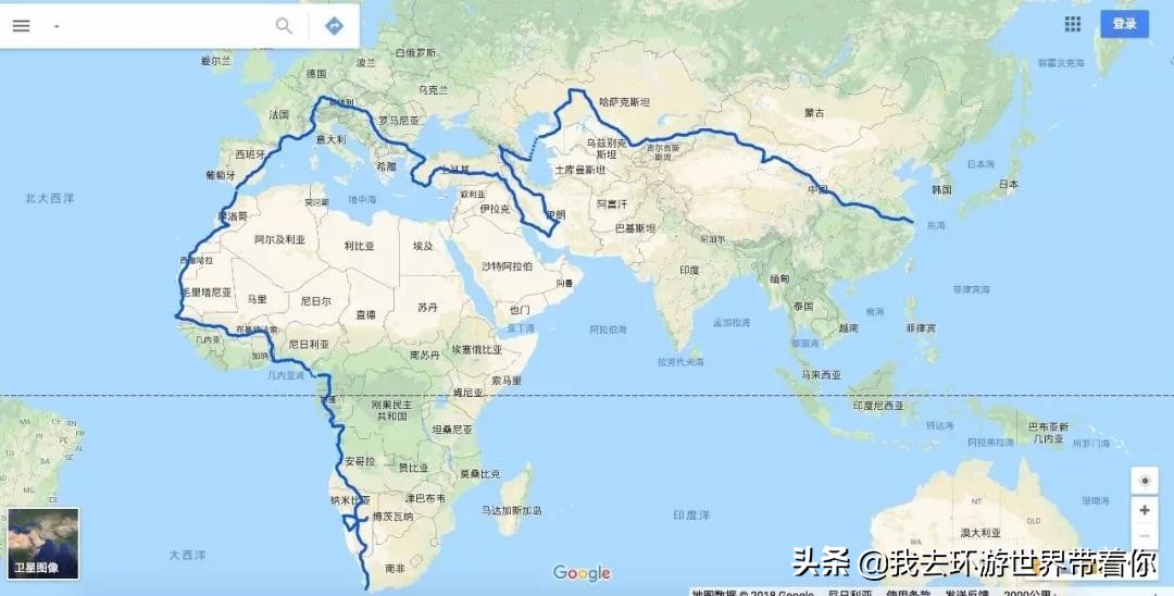 三个人一辆面包车环游世界,3个小伙开面包车