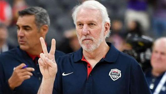 波波维奇执教美国男篮,波波维奇成美国男篮最悲情主教练