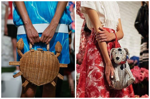 藤编包哪个颜色好看,藤编包最新款