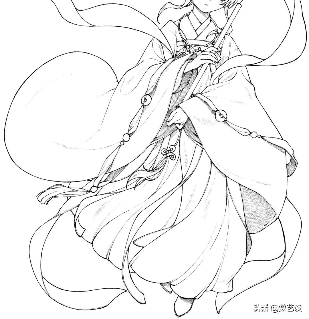 用15种颜色画的画特别漂亮,好看又复杂的又有颜色的画