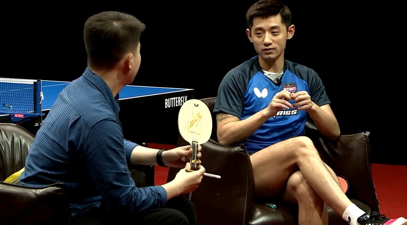 张继科特制龙板,张继科乒乓球板