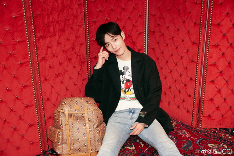 最大胆又最正经,肖战和Gucci