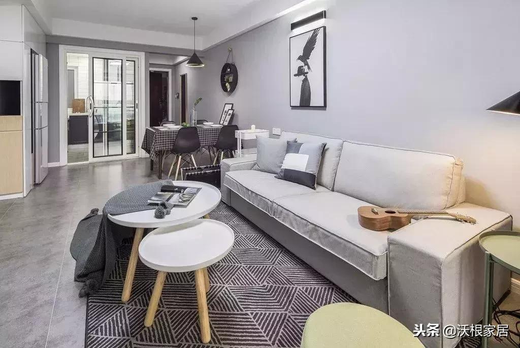 墙壁刷灰色漆效果图,灰色漆刷地面