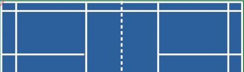 羽毛球双打前后站位发球的规则,羽毛球单双打发球规则详解