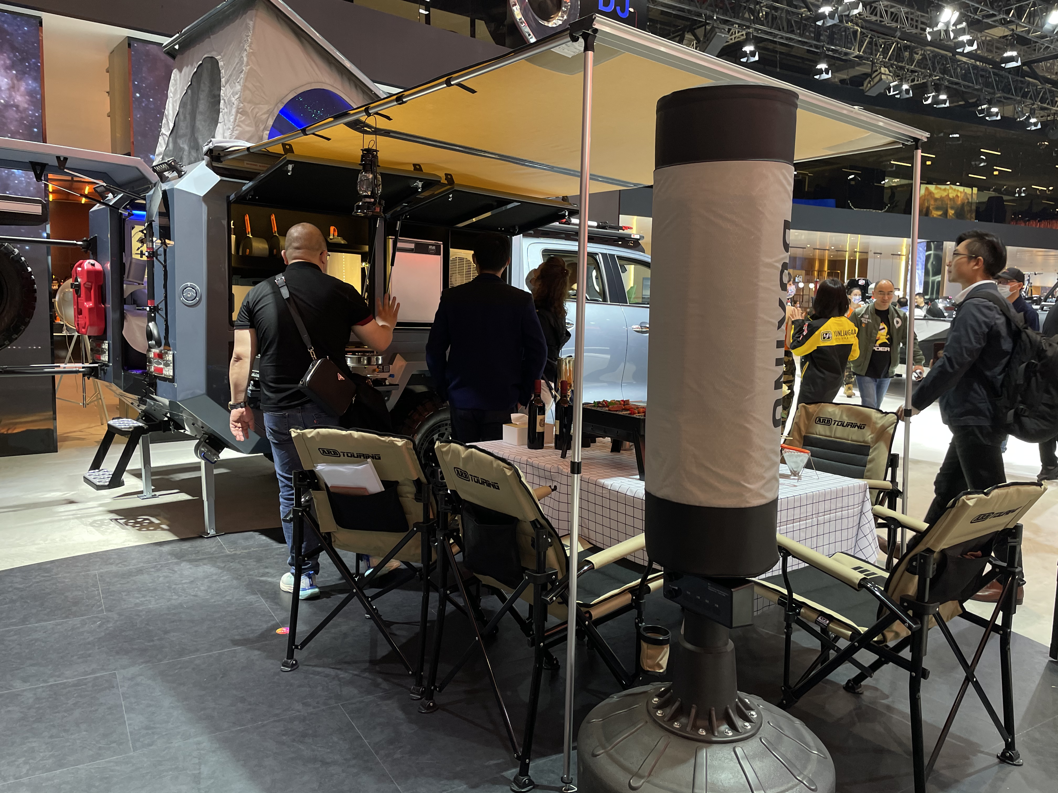 长城炮房车上海车展,上海车展长城炮旅居版