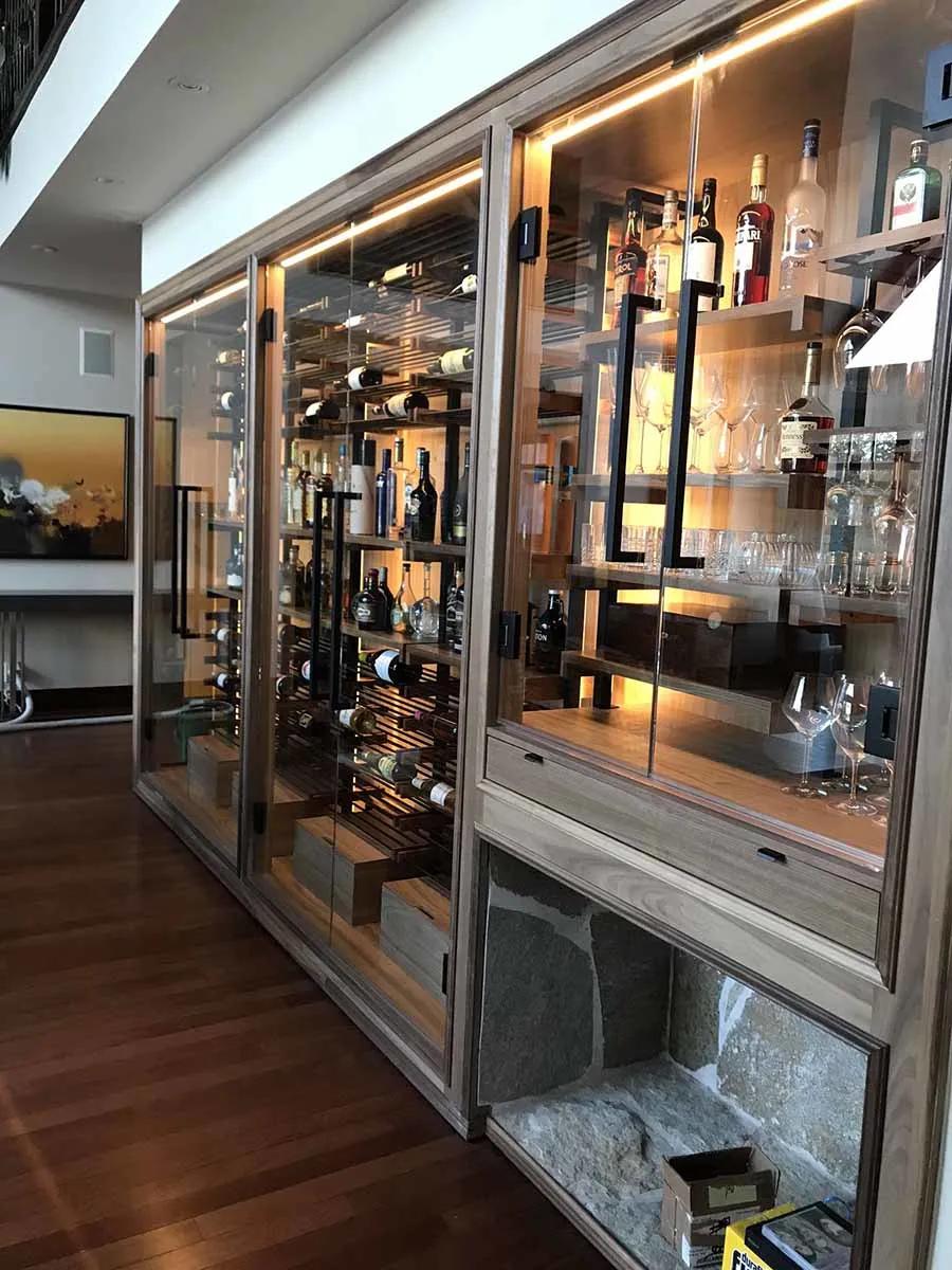 35公分酒柜设计,酒柜5层设计