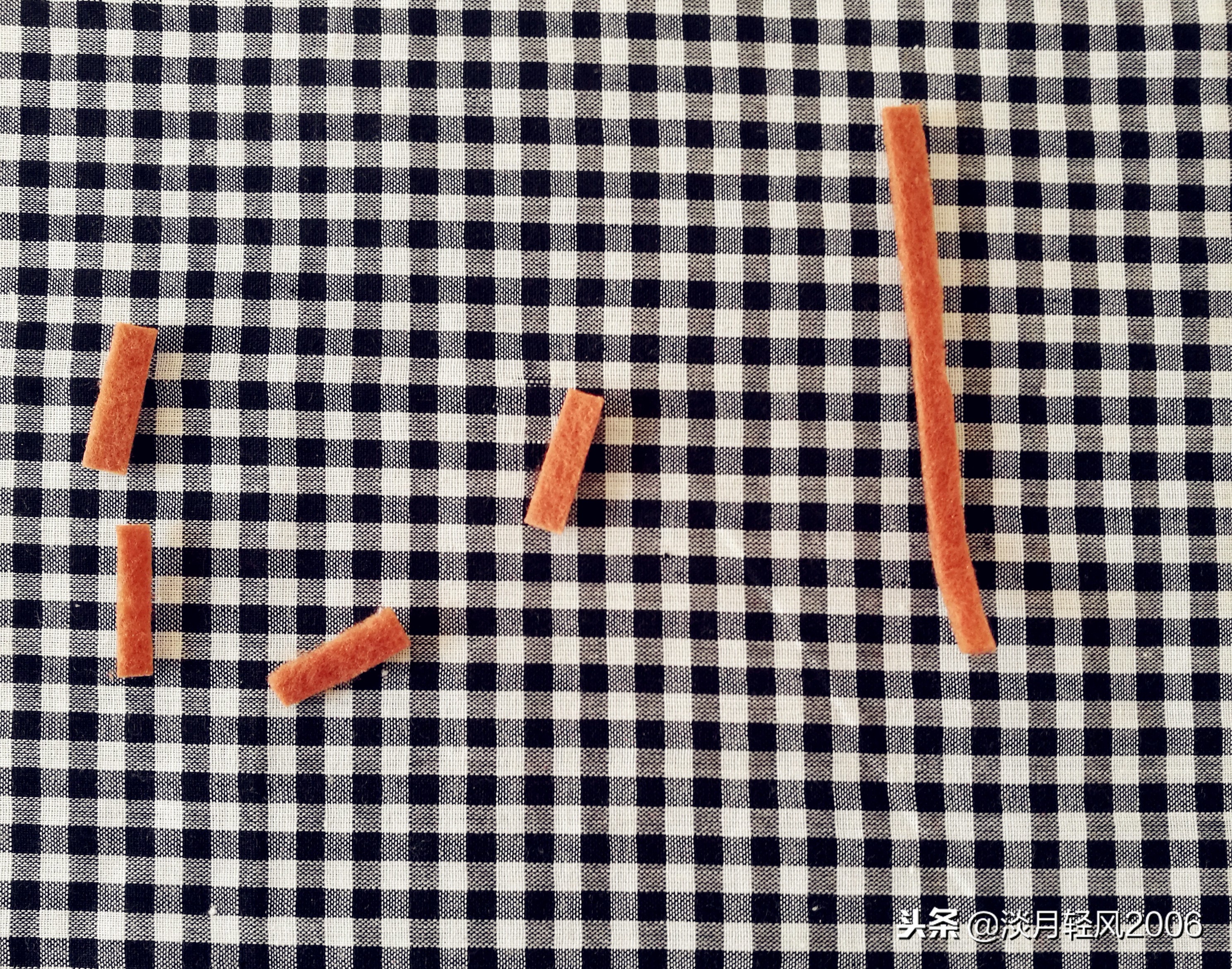 冬日布贴画制作,关于冬天的手工贴画