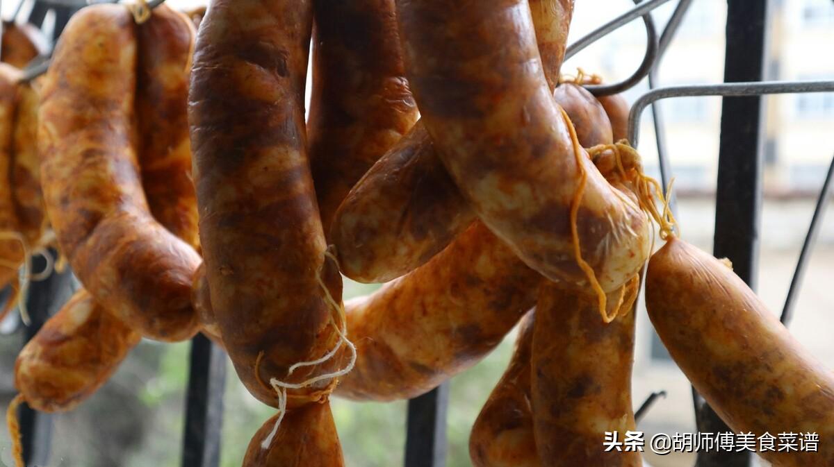 五香味香肠10斤原味香肠最佳配方,正宗香肠配方比例