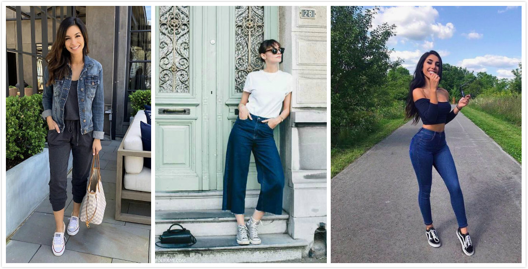 复古与潮流的帆布鞋,帆布鞋是体现休闲风的重点单品