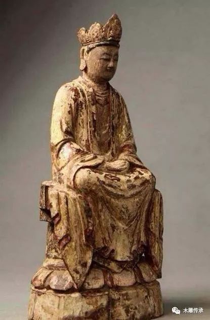 佛像的残缺之美木雕,巧夺天工的雕塑