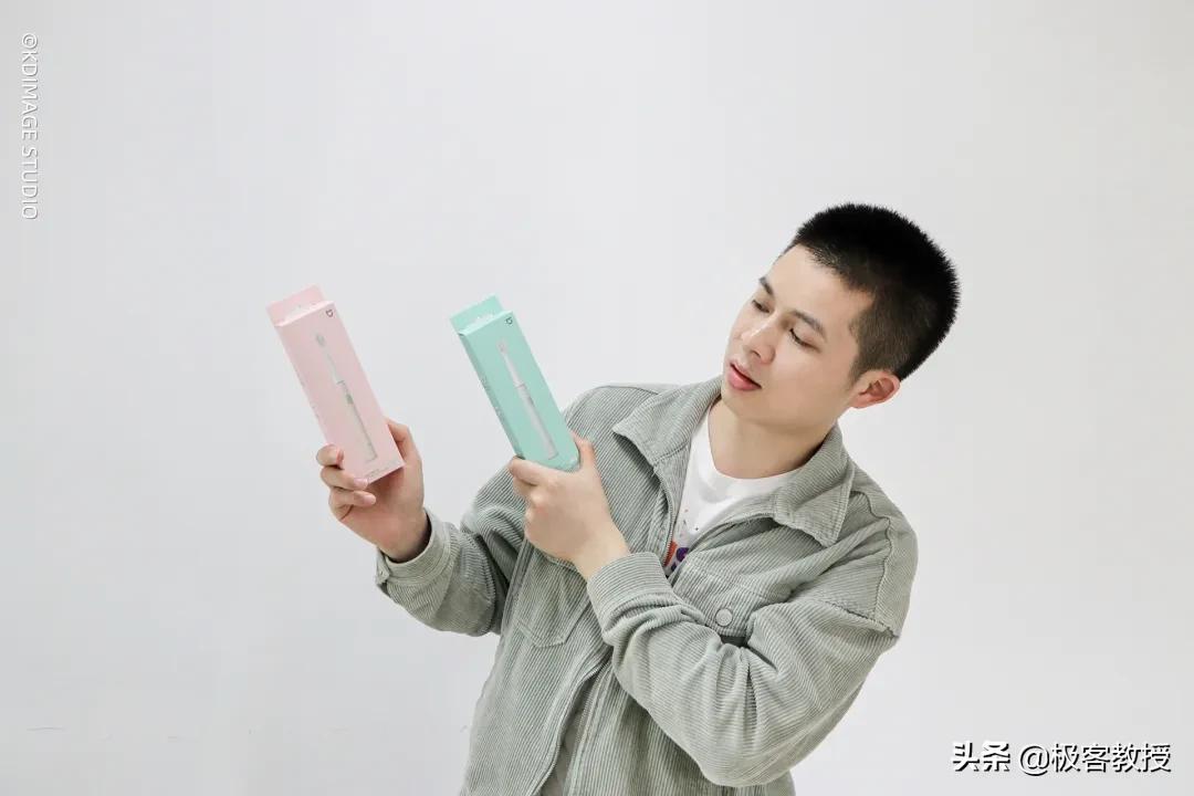 米家声波电动牙刷t300好还是t500,米家电动牙刷青春版开箱