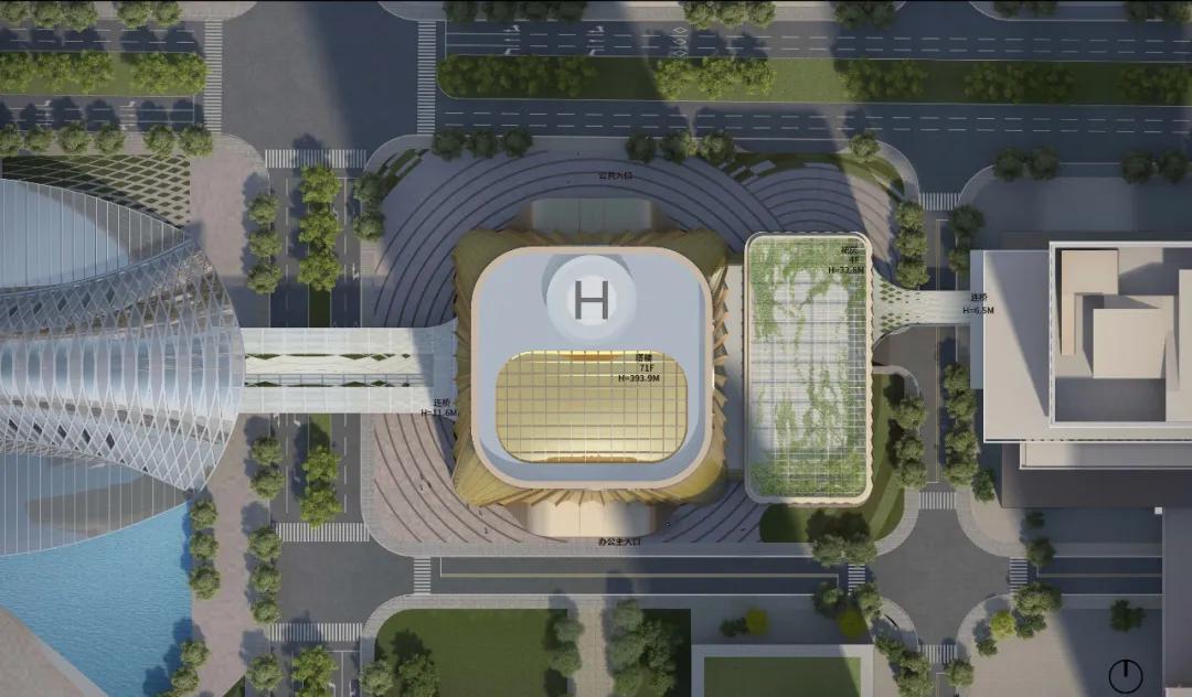 恒大深圳湾超级总部设计方案,深圳湾超级总部恒大