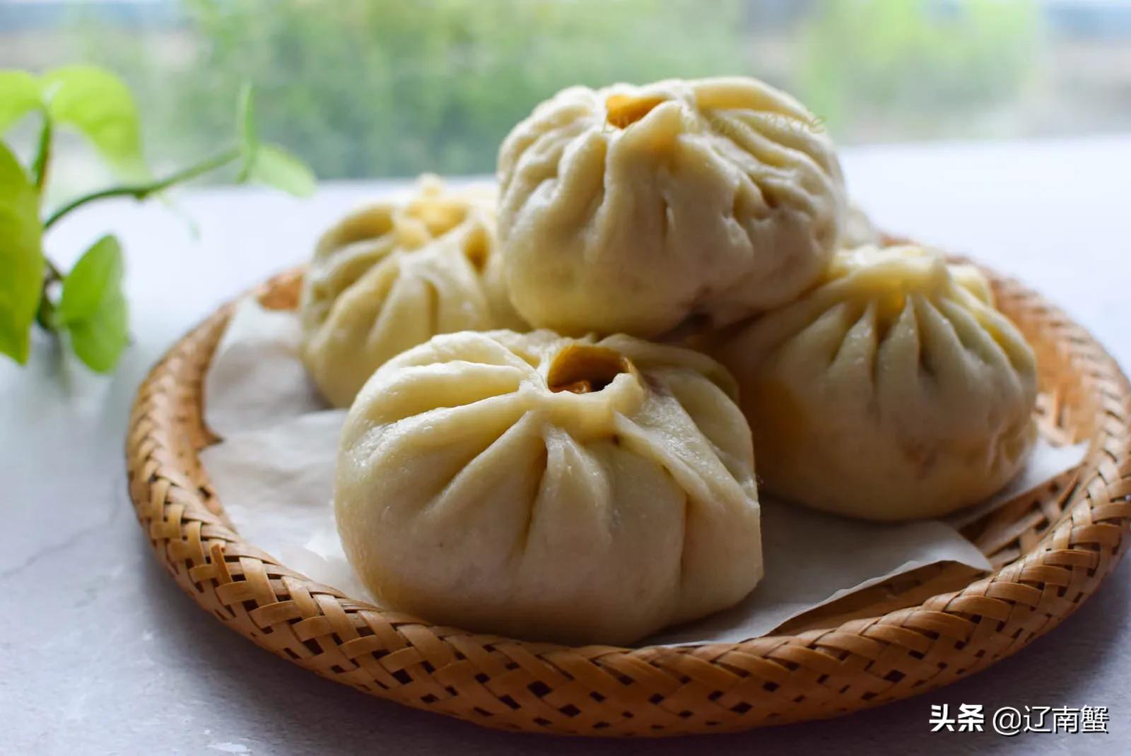 干菜包子掺什么蒸好吃,梅干菜肉包子馅蒸40分钟