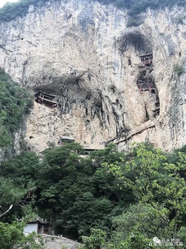 悬空寺不进门值得一看,陕西著名最险悬空寺庙