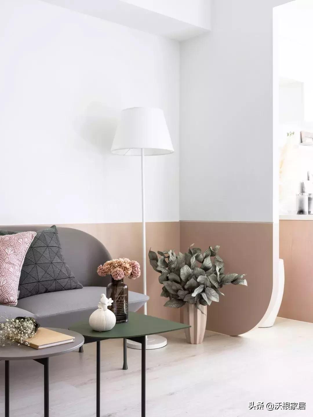 法式原木风家居案例,家居北欧风装修效果图