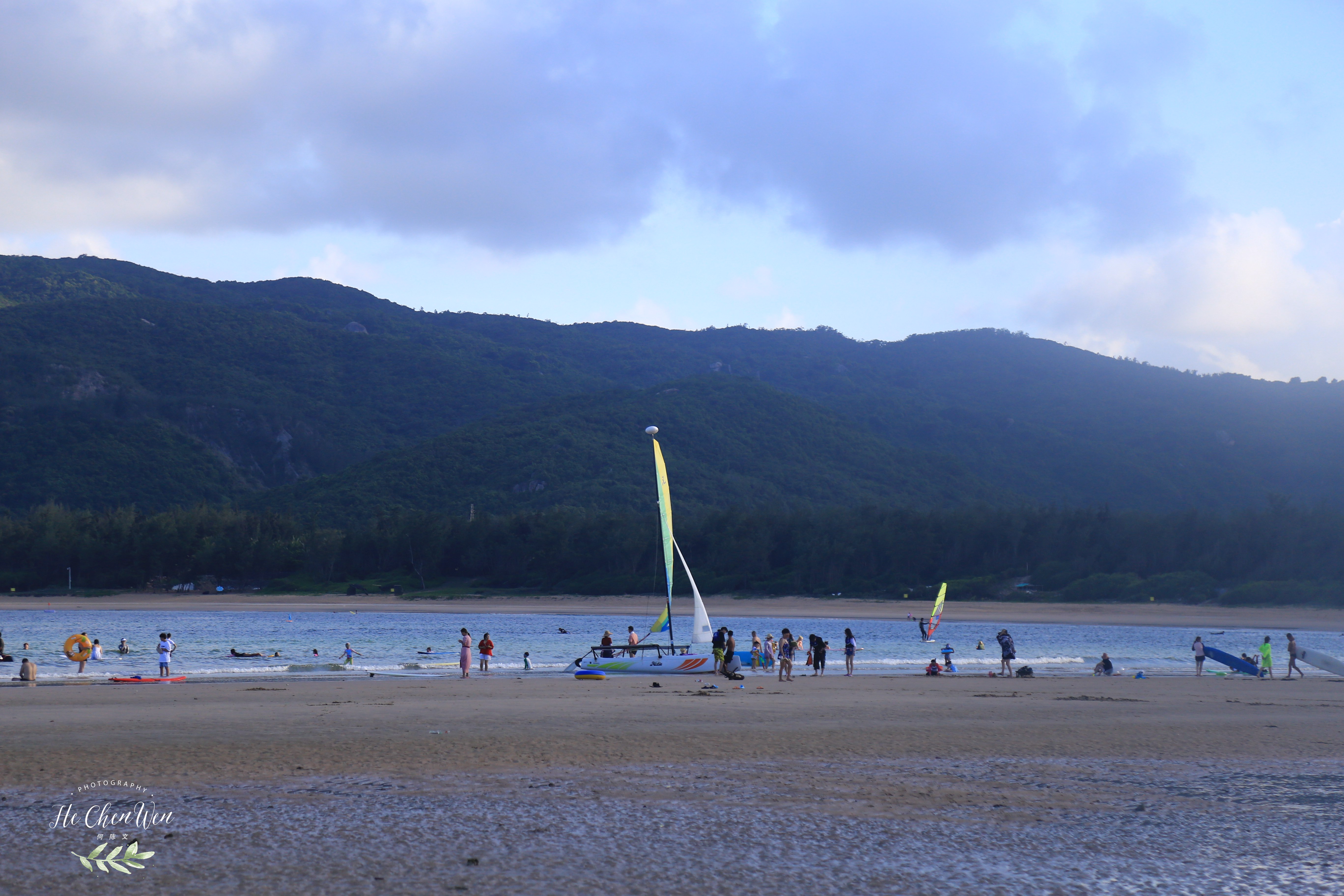 三亚的一个小村庄,三亚的一个渔村