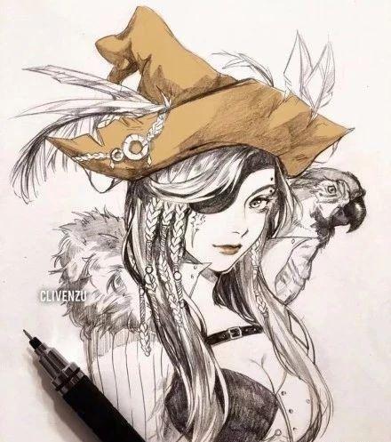 动漫线稿大全,动漫线稿分享