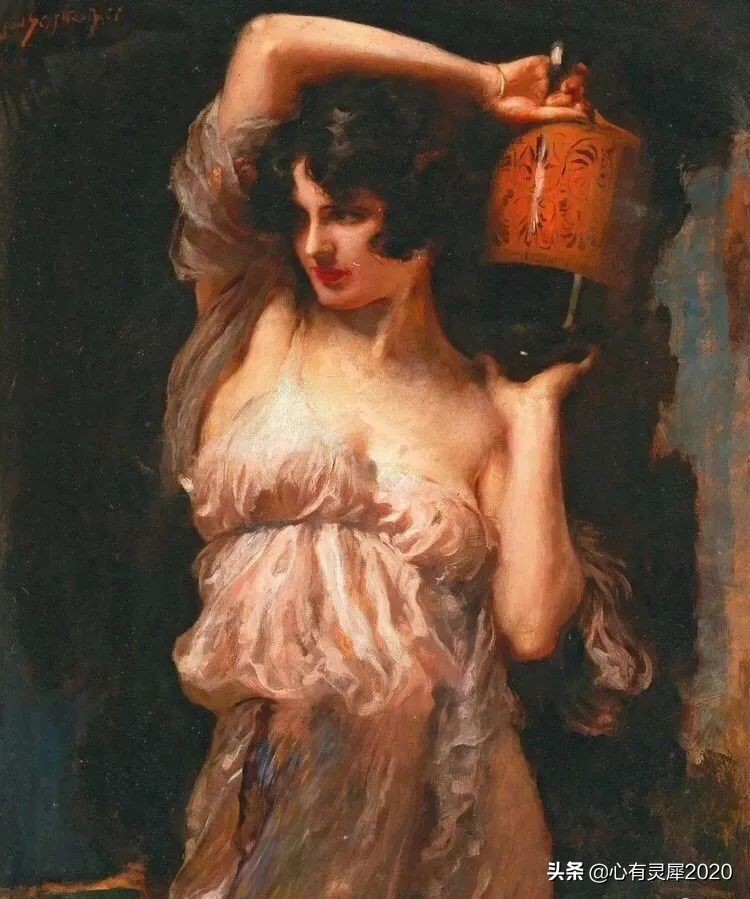 这位德国画家笔下的女性人体油画，犹如观赏泰国人妖表演