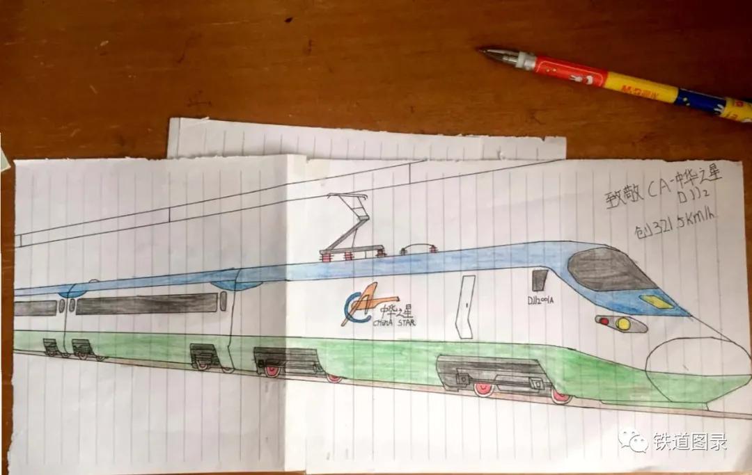 铁路人文:手绘火车