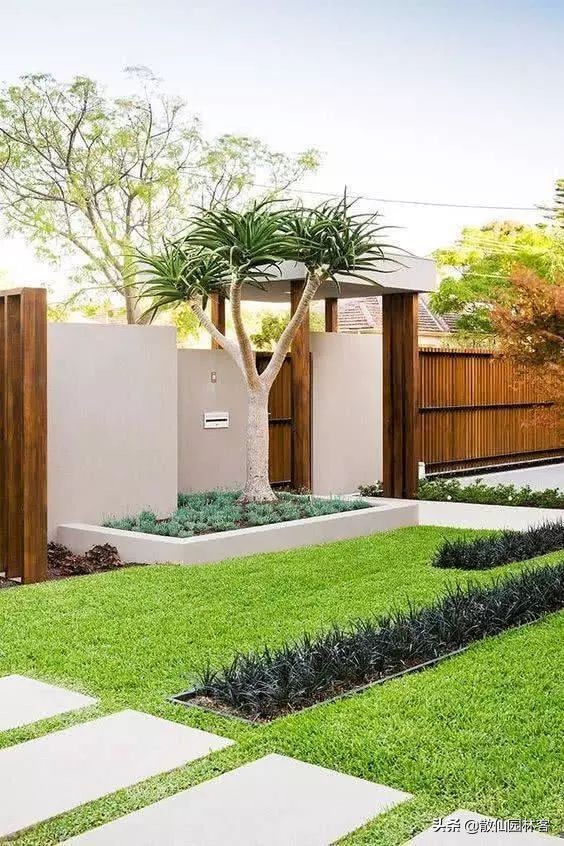 景观小院设计图片欣赏,小院入口景观设计图