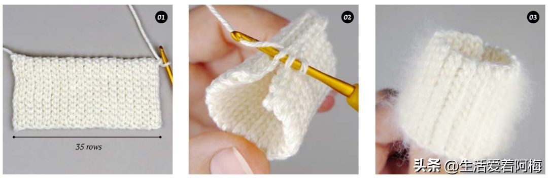 小蝴蝶简单钩织,蝴蝶的钩针编织视频教程