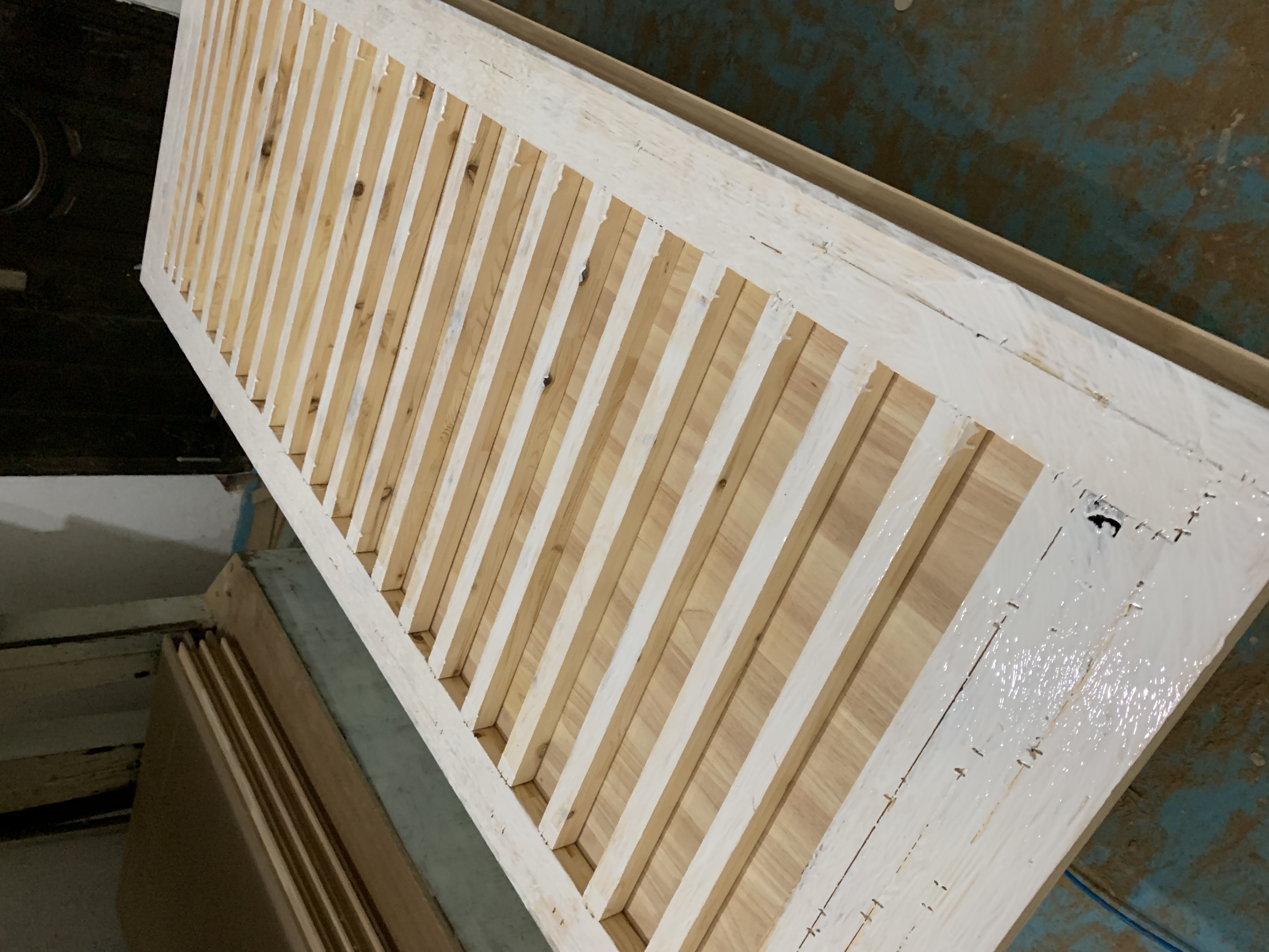 平板木门内部结构,平板门的内部结构