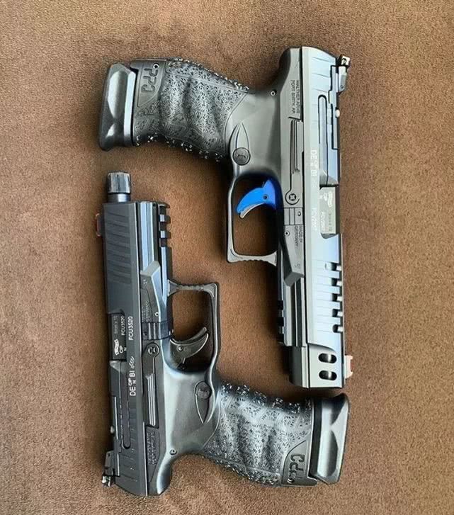 世界名枪瓦尔特,瓦尔特手枪结构图