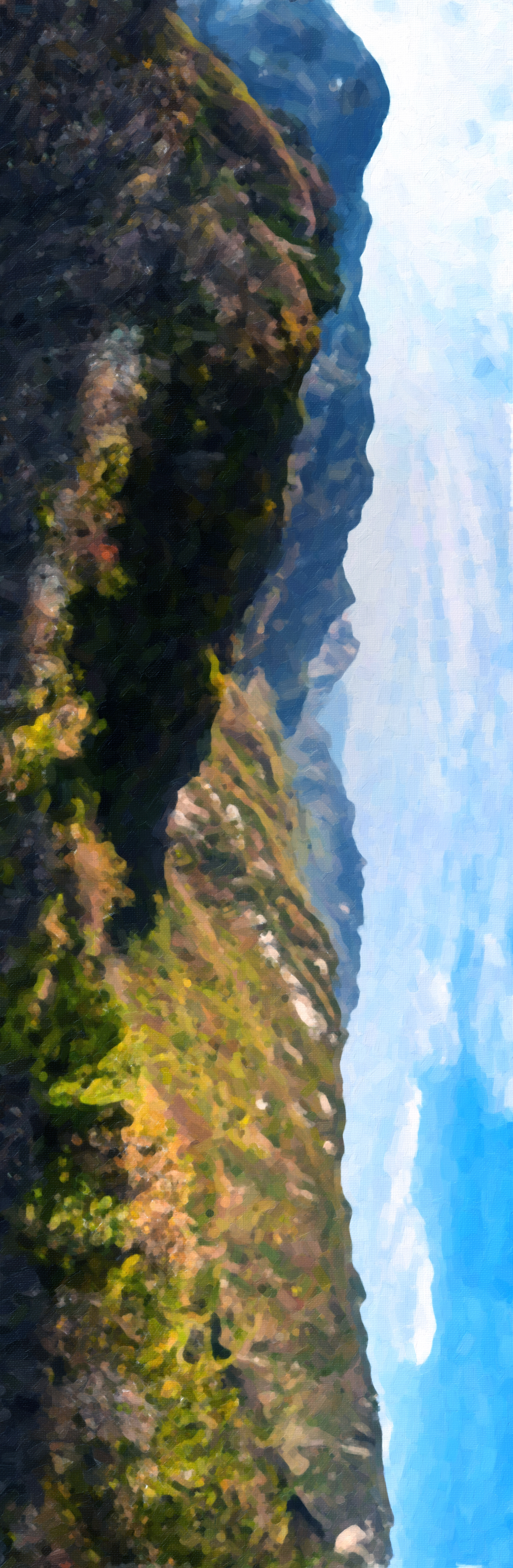 老界岭夏日风景,深秋山里的风景