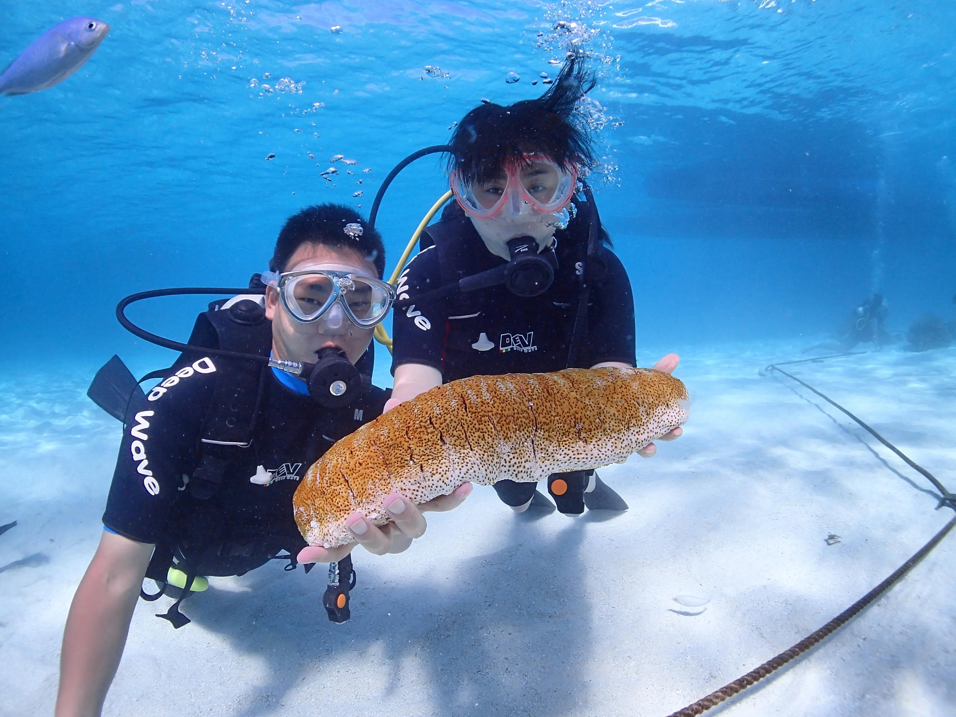 塞班水晶湾浮潜和军舰岛浮潜,塞班七彩海水
