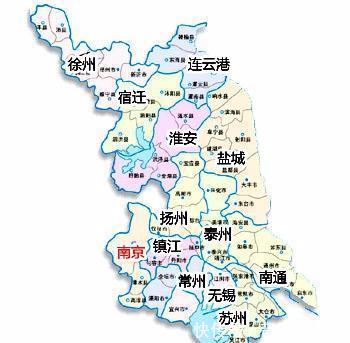 清末江苏各府地图,清朝时期江苏有几个府