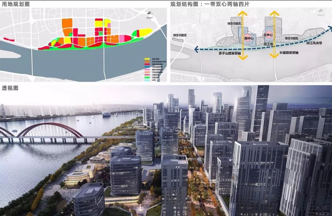 长沙梅溪湖与滨江新城,梅溪湖与滨江新城对比