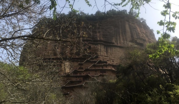 天水麦积山石窟是四大石窟吗,中国四大石窟麦积山风景区