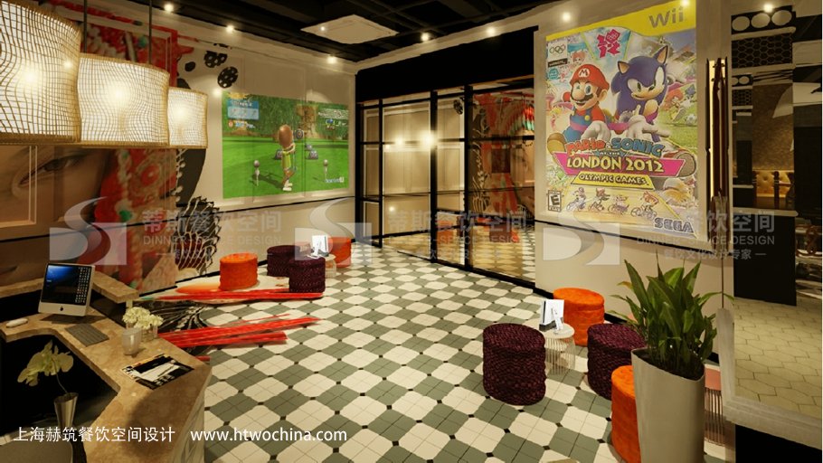 火锅店装修风格吊顶效果图,简单的牛肉火锅店装修风格