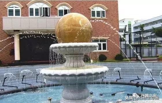 最漂亮的喷泉石雕,精品石雕喷泉花钵设计