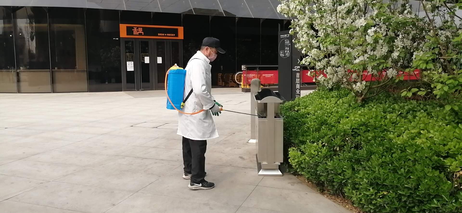 cbd疫情期间的夜晚,cbd疫情防控