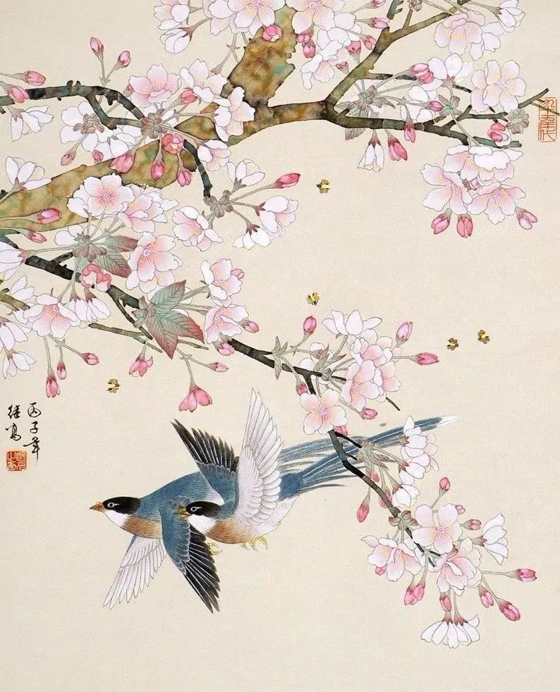 春天到了，一起欣赏十大名家画笔下的“春”