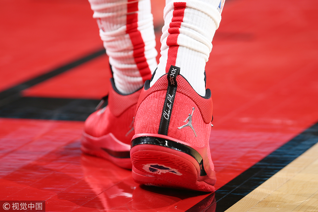 盘点nba上脚球鞋哈登篇,nba球鞋今日上脚