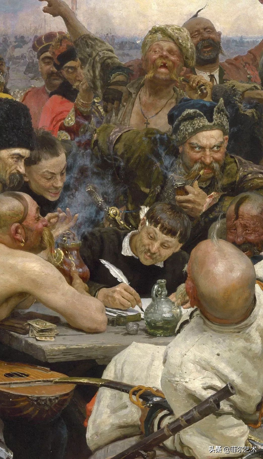 画家列宾作品欣赏,俄罗斯现实主义画家列宾及其作品