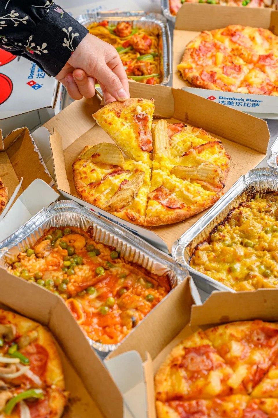 9寸精选芝士比萨,芝士双倍比萨