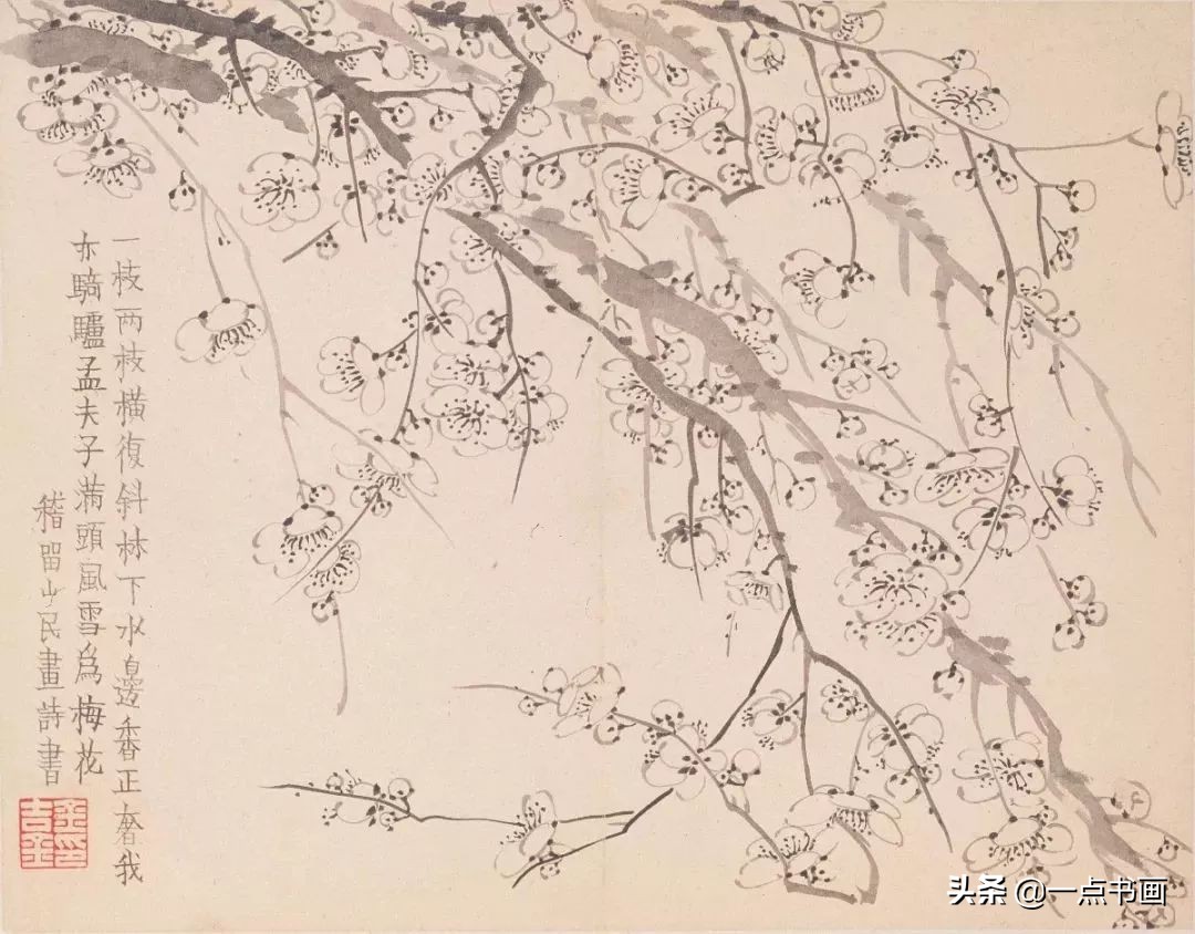 清代画家沈振麟花鸟动物作品欣赏,清代名家山水工笔画作品欣赏